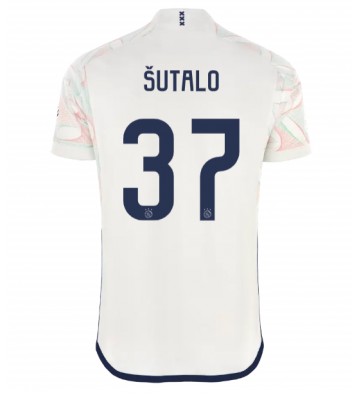 Ajax Josip Sutalo #37 Udebanetrøje 2023-24 Kort ærmer